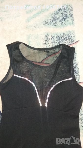 Нова черна рокля S, снимка 1