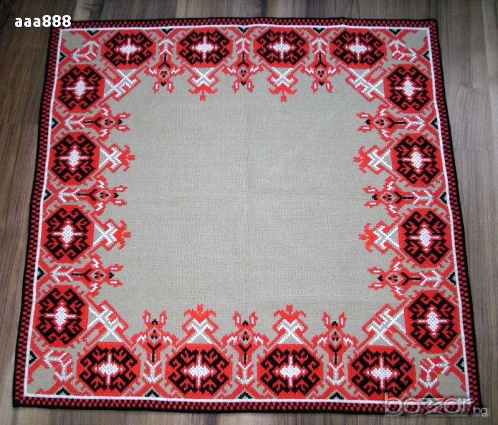 Каре българска шевица ръчна бродерия везба , снимка 1