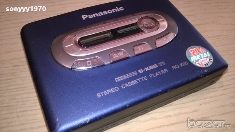 panasonic walkman-metal-внос швеицария, снимка 1