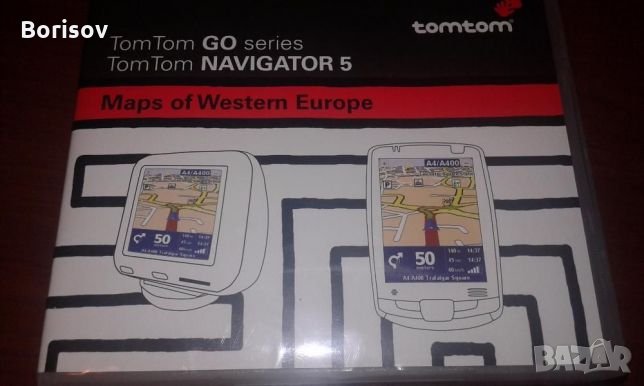 Навигационни дискове TomTom Go series/Navigator 5, снимка 1