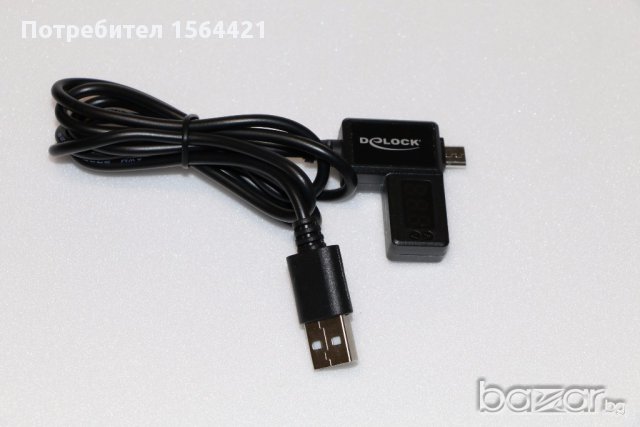 USB кабел 2.0, 1 м, нов, немски DELOCK