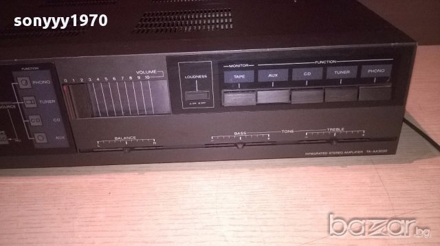 sony ta-ax3030 amplifier-made in japan-внос швеицария, снимка 6 - Ресийвъри, усилватели, смесителни пултове - 18007306