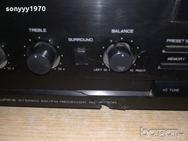 sherwood rx-4030r receiver-внос швеицария, снимка 12 - Ресийвъри, усилватели, смесителни пултове - 20782025