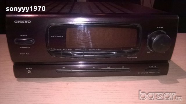 onkyo r-21 tuner/amplifier-внос швеицария, снимка 2 - Ресийвъри, усилватели, смесителни пултове - 12815863
