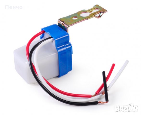 Автоматичен фотоволтаичен превключвател фотореле AC 220V/12V 10A Превключвател сензор реле автомат , снимка 4 - Комплекти за видеонаблюдение - 23229125