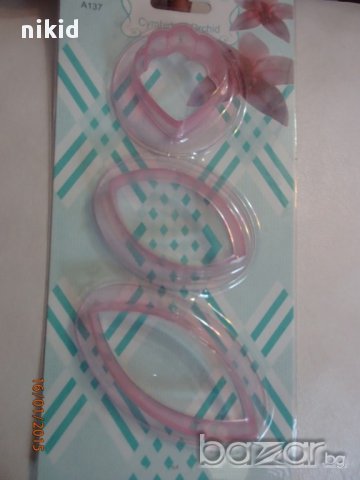 форми шаблон резци орхидеи  орхидея за украса на торти фондан и др.