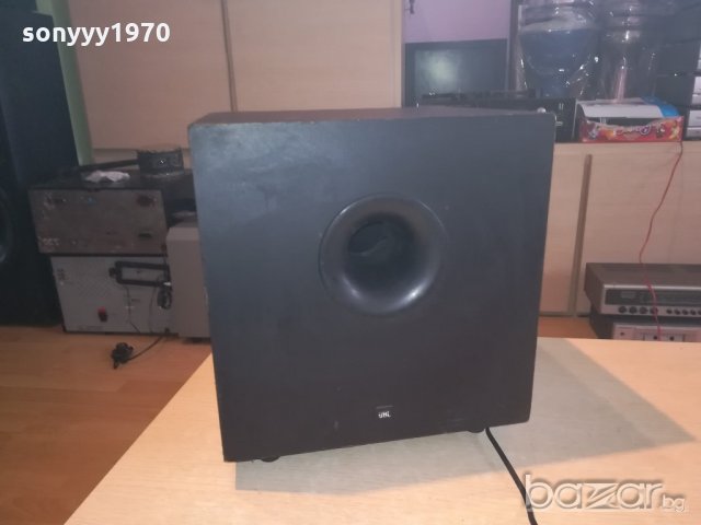 jbl sub125-powered subwoofer-36х33х33см-внос швеицария, снимка 11 - Тонколони - 20484309