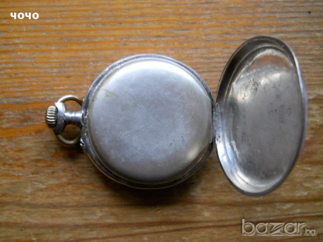старинен  сребърен джобен часовник (Франция)  , снимка 4 - Антикварни и старинни предмети - 15985497
