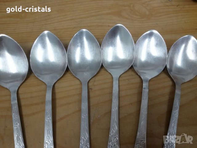 руски чаени лъжички , снимка 2 - Прибори за хранене, готвене и сервиране - 25017554