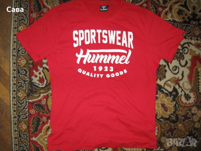 Тениски HUMMEL   мъжки,ХЛ , снимка 2 - Тениски - 21645546