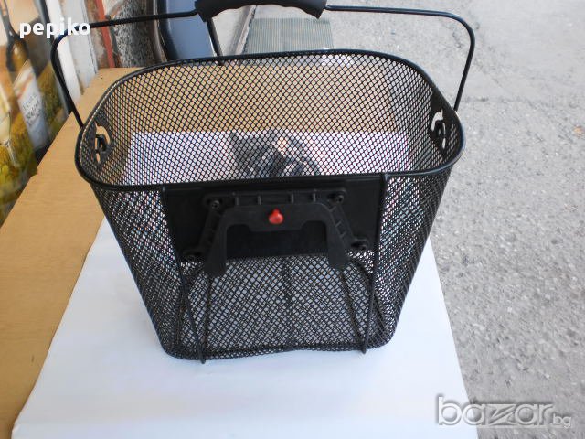 Продавам колела внос от Германия метална сваляща се кошничка за велосипед универсална , снимка 14 - Части за велосипеди - 10078491