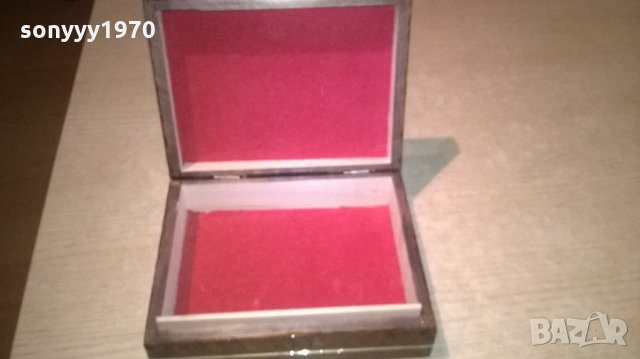 дървена кутия-внос швеицария-19х14х6см, снимка 11 - Колекции - 22057917