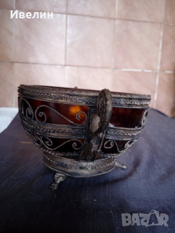 стара купичка-арт деко, снимка 3 - Антикварни и старинни предмети - 23042835