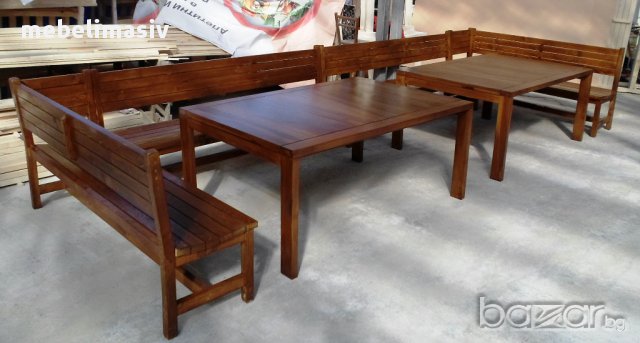 Мебели за заведения,маси и пейки,столове и сепарета, снимка 6 - Обзавеждане за заведение - 10363910