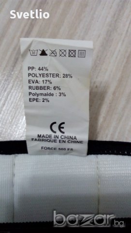 PRO TOUCH Shin Guard Force 500 FS - Black/White/Yellow, снимка 5 - Спортна екипировка - 11639159