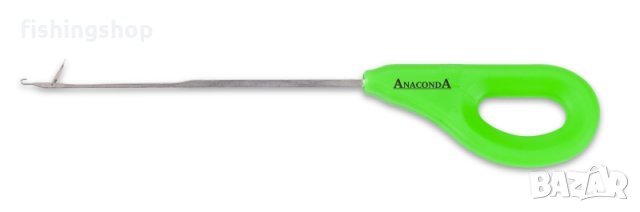 Игла за за монтаж(флуоро-зелен) - Anaconda Candy Splice Needle Ultra Fine 10cm fl.green New 2019, снимка 1