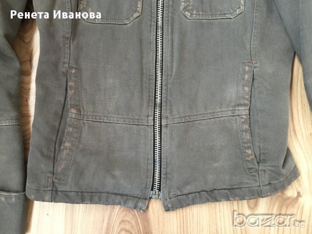 DIESEL дамско дънково яке, оригинално, размер М slim fit, снимка 9 - Якета - 11057841