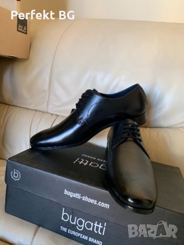 Официални мъжки обувки Bugatti, снимка 1 - Официални обувки - 24629175