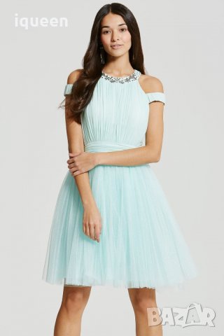 Little mistress рокля елегантен модел с камъни, снимка 1