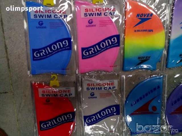 шапки за плуване силикон нови, снимка 3 - Водни спортове - 14572947