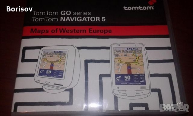 Навигационни дискове TomTom Go series/Navigator 5, снимка 1 - TOMTOM - 22080814