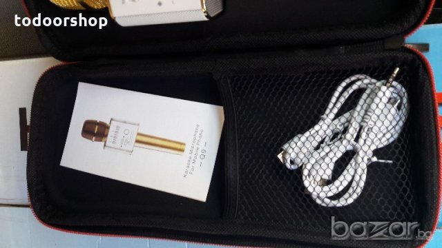 Bluetooth микрофон за караоке , снимка 4 - Аудиосистеми - 19780110