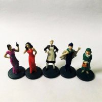 10 колекционерски фигурки различни герои филм игра Clue, снимка 4 - Колекции - 21481504