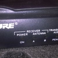 shure sm58-КУФАР И ПРИЕМНИК САМО made in usa куфар и адаптер, снимка 5 - Микрофони - 25101012