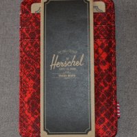 Herschel Raven Red Snake картодържател, снимка 1 - Портфейли, портмонета - 24448028