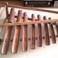 Ретро музикален инструмент-бамбуков-45х38х18см-внос швеицария, снимка 5 - Антикварни и старинни предмети - 17082626
