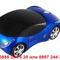 Мишка под формата на кола - код Синя, снимка 3 - Клавиатури и мишки - 12971813