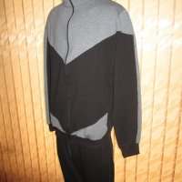 Памучни Мъжки анцузи - сиво с черно - 100% Българско производство, снимка 4 - Спортни дрехи, екипи - 21563219