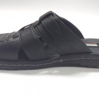 Мъжки чехли 3543 "ДИМИ"-гр.Добрич в цвят черно, снимка 2 - Мъжки сандали - 22000957