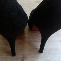 Graceland ,велурени  обувки с ток .18лв за двата чифта, снимка 5 - Други - 10535068