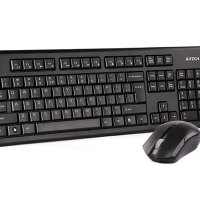 Нов безжичен комплект A4TECH 3000N(GK-85+G3-200N), снимка 1 - Клавиатури и мишки - 23341908