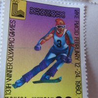  Блок марки Зимни олимпийски игри 1980, Монголия, 1980, ново,, снимка 11 - Филателия - 25983122