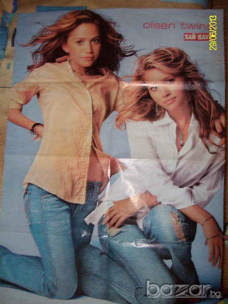 Плакат Мери-Кейт и Ашли Олсен-Mary-Kate and Ashley Olsen, снимка 1