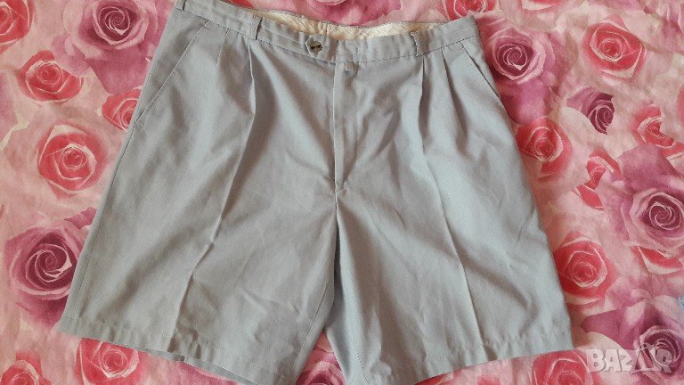 Мъжки къс панталон от светлосин плат нов № 50, снимка 1