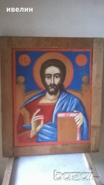 икона-исус христос, снимка 1