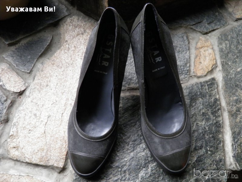 G-star оригинални дамски обувки естествена кожа и велур Uk8/41, снимка 1