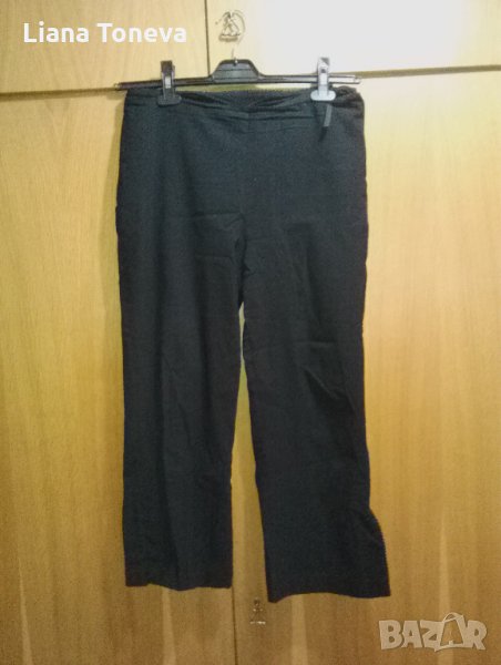 черен панталон седем-осми, снимка 1