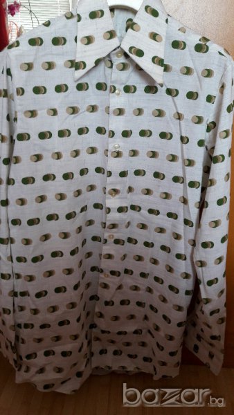 Мъжка риза с дълъг ръкав нова № 38, снимка 1