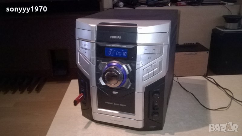 philips usb/aux/cd/microphone/deck/amplifier/tuner-внос швеицари, снимка 1