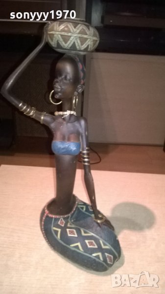 поръчана-афро дама-ретро колекция-40х18х12см-внос швеицария, снимка 1