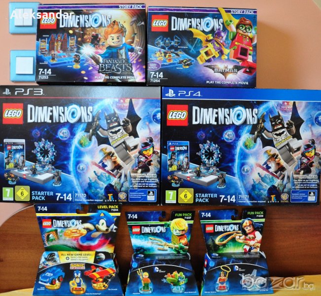 Нови ps3,ps4,Lego,Dimensions,Starter,Pack,Figures,фигури,лего,дименшън, снимка 1