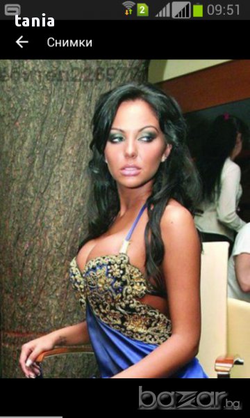 Рокля на Николета Лозанова, снимка 1