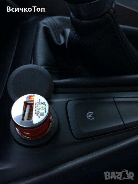 Зарядно от запалката на автомобила USB, снимка 1