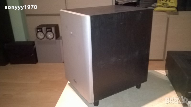 bench kh-02 active subwoofer-38х36х26см-внос швеицария, снимка 1