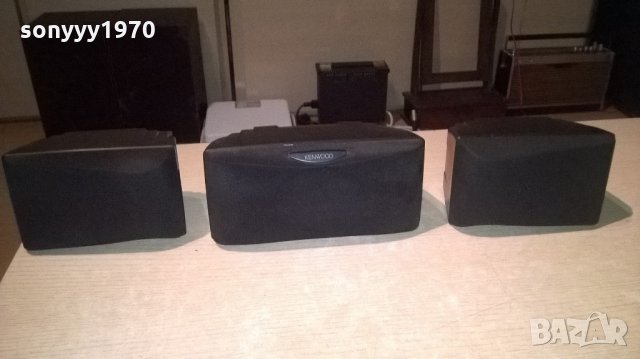 kenwood-център+2 тонколони-внос швеицария, снимка 4 - Тонколони - 22020394
