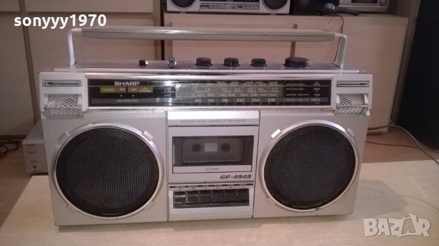 sharp gf-4949zs-ретро колекция, снимка 4 - Радиокасетофони, транзистори - 25150235